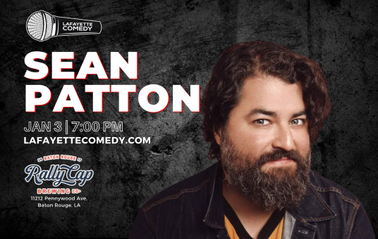 Sean Patton (Peacock, FX's English Teacher, Late Night with Jimmy Fallon) at Rally Cap Brewing (Baton Rouge)