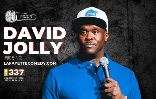 David Jolly (as seen on Kill Tony) in Lafayette