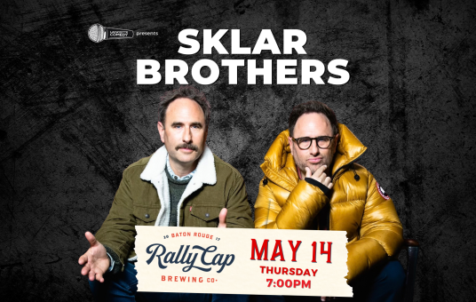The Sklar Brothers (Curb Your Enthusiasm, It's Always Sunny in Philadelphia) at Rally Cap Brewing