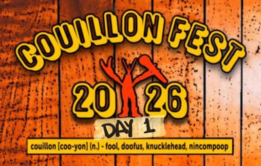 Couillon Fest 2026 - Day 1 (Thursday)