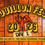 Couillon Fest 2026 - Day 1 (Thursday)