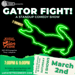 Gator Fight! A Standup Comedy Show (7PM SHOW)