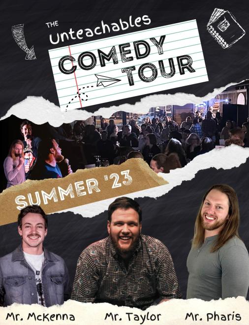 Unteachables Comedy Tour (Stephen Taylor, Lou Pharis, Joe McKenna) at Artmosphere