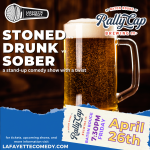 Stoned vs Drunk vs Sober - A Stand Up Comedy Competition at Rally Cap Brewing in Baton Rouge