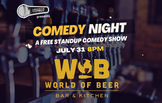 Comedy Night at World of Beer (FREE SHOW)
