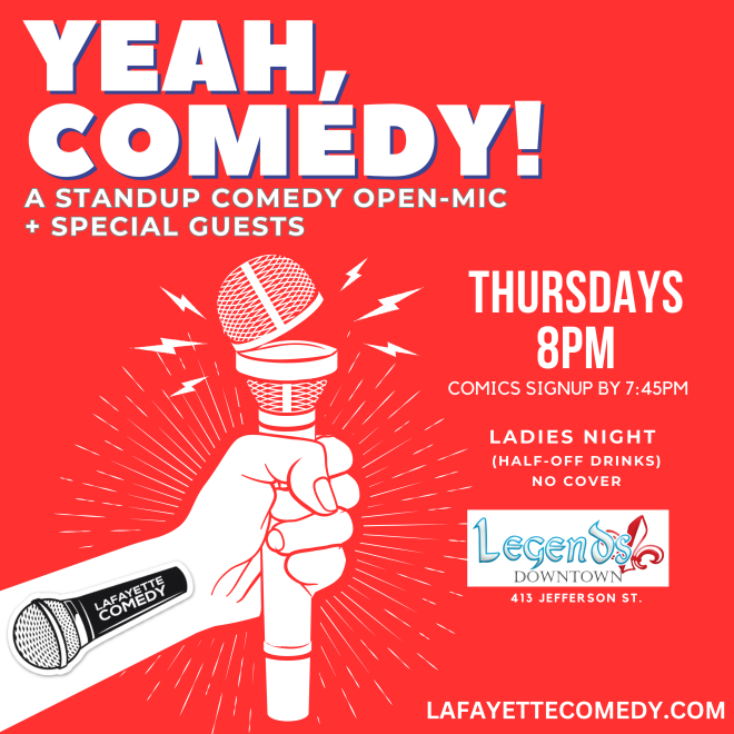 Yeah, Comedy! - A Weekly Stand-Up Comedy Open Mic