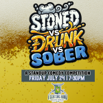 Stoned vs Drunk vs Sober - A Stand Up Comedy Competition