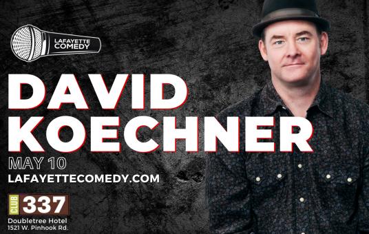 David Koechner (Anchorman, The Office, Saturday Night Live) 6:30PM