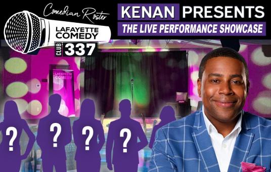 Kenan Presents' The Live Performance Showcase at Club 337 (9:30PM show)
