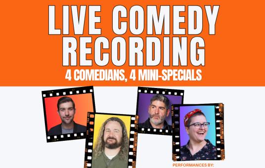4 Comedians, 4 Mini-Specials - A Live Comedy Recording
