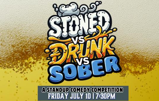 Stoned vs Drunk vs Sober - A Stand Up Comedy Competition